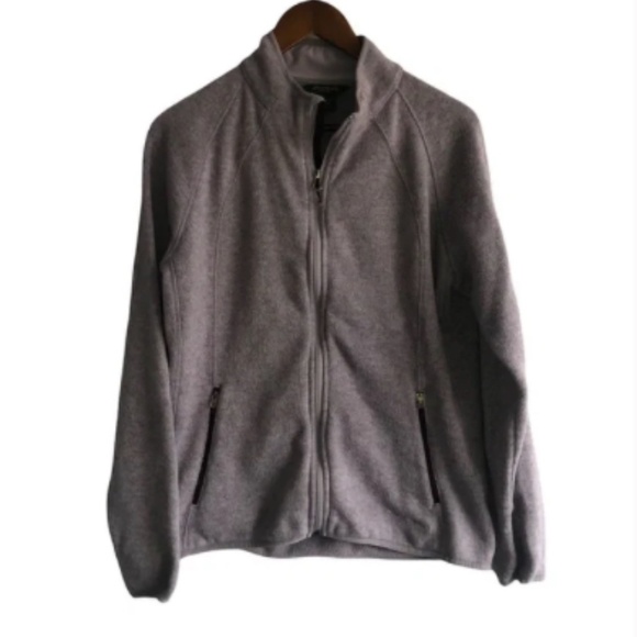 Women's Eddie Bauer Purple Full Zip Jacket - Picture 1 of 6
